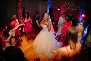 Bride Dancing with Guests